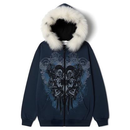 Shadow Saints Fur Jacket