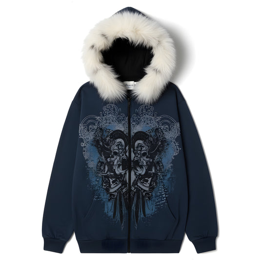 Shadow Saints Fur Jacket